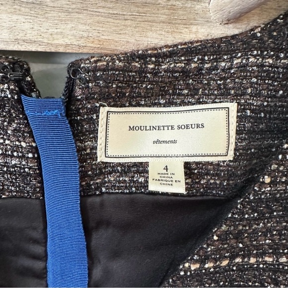 ANTHROPOLOGIE | Women’s Sleeveless Winter Mini Dress size 4 - Picture 6 of 10